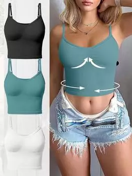 Майка спортивная женская, 3 штуки