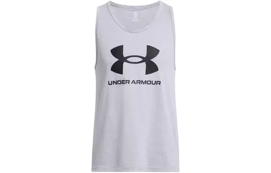 Майка спортивный мужской серый Under Armour, серый