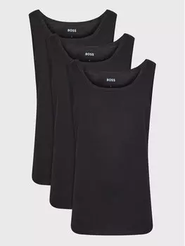 Майка стандартного кроя Boss, черный