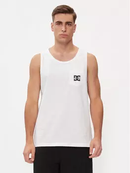 Майка стандартного кроя Dc, белый
