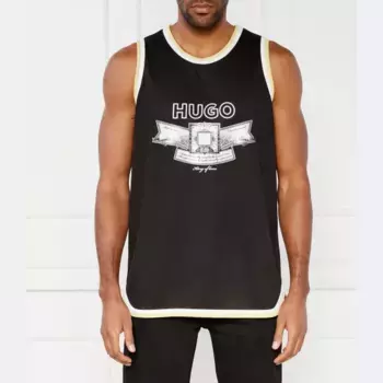 Майка стандартного кроя Hugo, черный