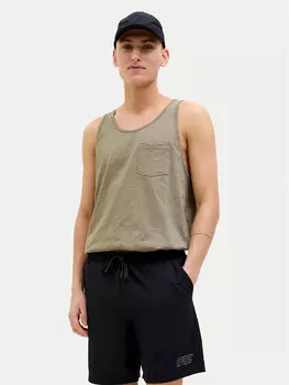 Майка стандартного кроя Varenna 12273165 Jack&Jones, бежевый