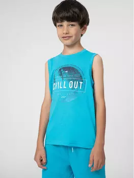 Майка стандартной посадки 4F, синий