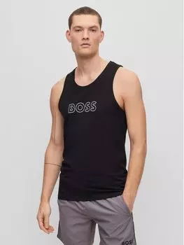 Майка стандартной посадки Boss, черный