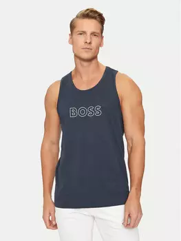 Майка стандартной посадки Boss, синий
