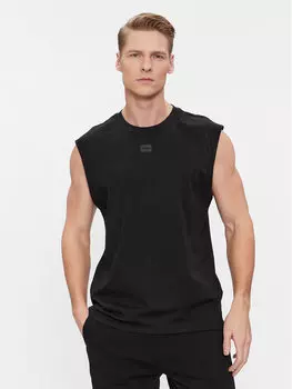 Майка стандартной посадки Hugo, черный