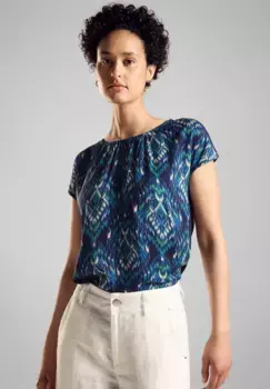 Майка STREET ONE с круглым вырезом, синий