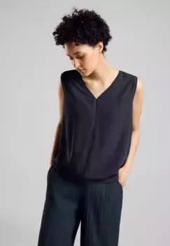 Майка STREET ONE, со структурой, синий