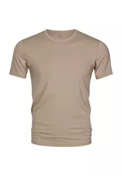 Майка сухая хлопковая, с короткими рукавами, мужская mey, цвет Light Skin