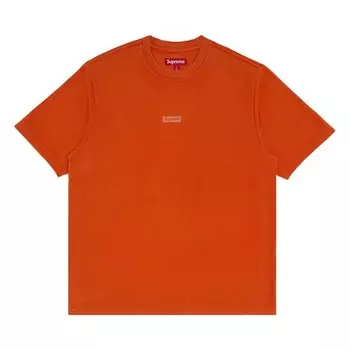 Майка Supreme Overprint Small Box Short-Sleeve Top, оранжевый