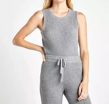 Майка-свитер Ophelia серого цвета Splendid