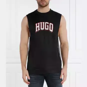Майка свободного кроя Hugo, черный