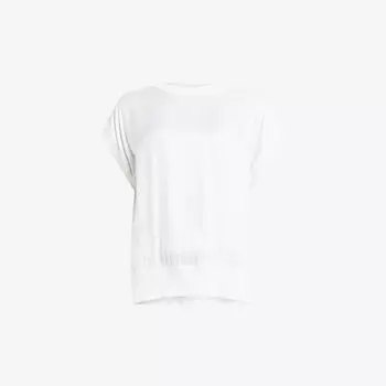 Майка свободного кроя из тканого материала marti с вязаной спинкой Allsaints, белый