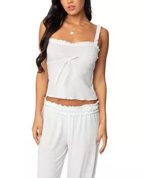 Майка Sylvia Pointelle Edikted, белый