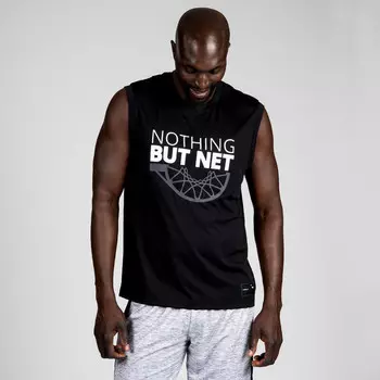 Майка Tarmak, цвет rauchschwarz-