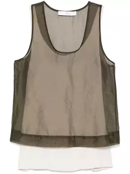 Майка Тела Тетрис Tela, зеленый