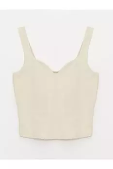 Майка - Темно-синий - Приталенный LC Waikiki