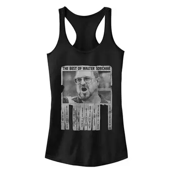 Майка The Big Lebowski Best Of Walter Racerback для юниоров Licensed Character, черный