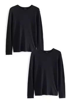 Майка THERMAL 2 PACK Next, черный