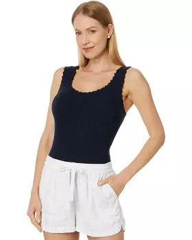 Майка Tommy Bahama Waters Edge Scoop Neck Tank, цвет Dark Sapphire