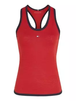 Майка TOMMY HILFIGER Sports Top, цвет ruby red