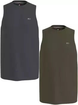 Майка Tommy Jeans "TJM 2 PACK TANK TEES" (2 шт. в упаковке), зеленый
