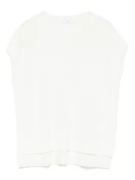 Майка тонкой вязки Peserico, нейтральный