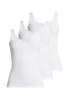 Майка/Топ 3 шт. в упаковке noelle Speidel, белый