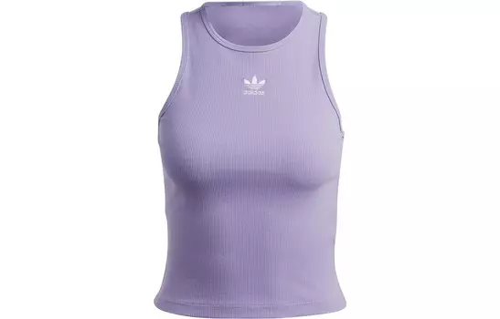Майка-топ Adicolor Essentials Rib «Magic Lilac» Adidas Originals