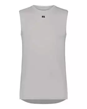 Майка-топ CoolCore Compression Russell Athletic, цвет grid iron silver