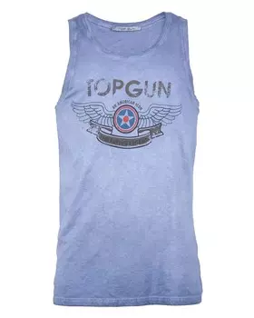 Майка TOP GUN Shirt Flap, дымно-синий