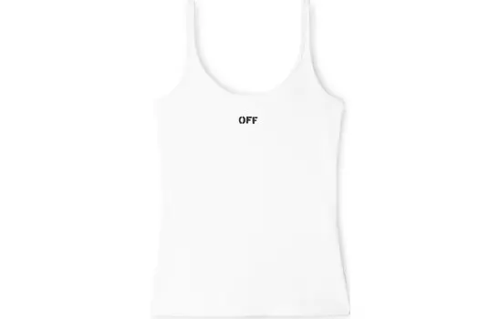 Майка-топ Off Stamp из эластичного хлопка Off-White