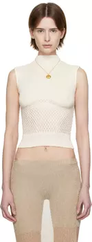 Майка-топ Off-White Honeycomb Isa Boulder