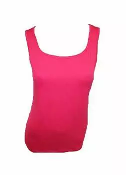 Майка-топ, подходящая для бюстгальтера, цвета фуксии ANGEL, фуксия