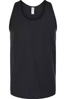 Майка-топ унисекс из тонкого джерси Tultex, черный