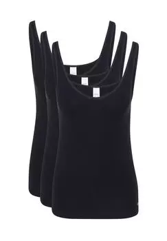 Майка/топ, упаковка из 3 шт., ощущение мягкости SPEIDEL, черный
