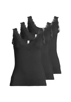 Майка/топ, упаковка из 3 шт Romance Nina von C., черный