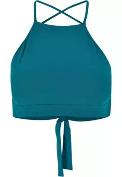 Майка-топ URBAN CLASSICS " Urban Classics Women's Ladies Triangle Top", зеленый
