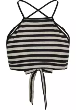 Майка-топ URBAN CLASSICS " Urban Classics Women's Ladies Triangle Top", черный