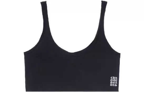 Майка-топ женская Chrome Hearts, черный