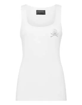 Майка-топ женская PHILIPP PLEIN, белый