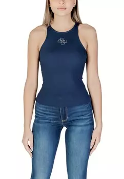 Майка-топ женский GUESS с принтом, синий