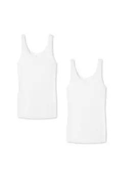 Майка (Топы) Люкс SCHIESSER, белый