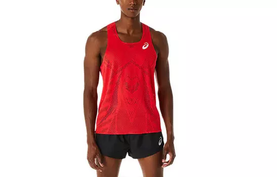 Майка TRACK ELITE ACTIBREEZE мужской красный Asics, красный