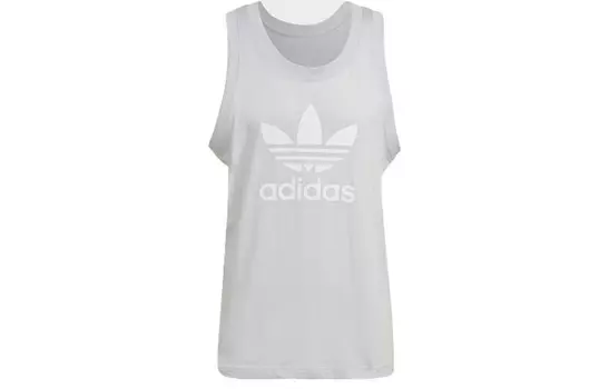 Майка Trefoil для мужчин, серый Adidas Originals, серый