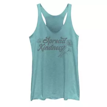 Майка Trendy Spread Kindness Simple Daisy Racerback для юниоров, тройная смесь Licensed Character