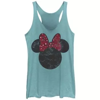 Майка Tri-Blend Racerback с силуэтом Минни Маус Disney's Juniors Licensed Character