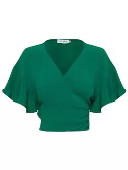 Майка Tussah Top BALI, зеленый