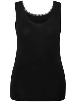 Майка Ulla Popken Achselhemd, черный