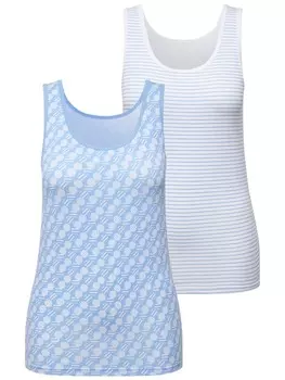 Майка Ulla Popken, цвет lichtblau